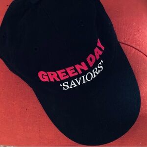 Green Day VIP Exclusive Ltd. Ed. Cotton "Saviors" Cap 2024 New Unisex NWOT
